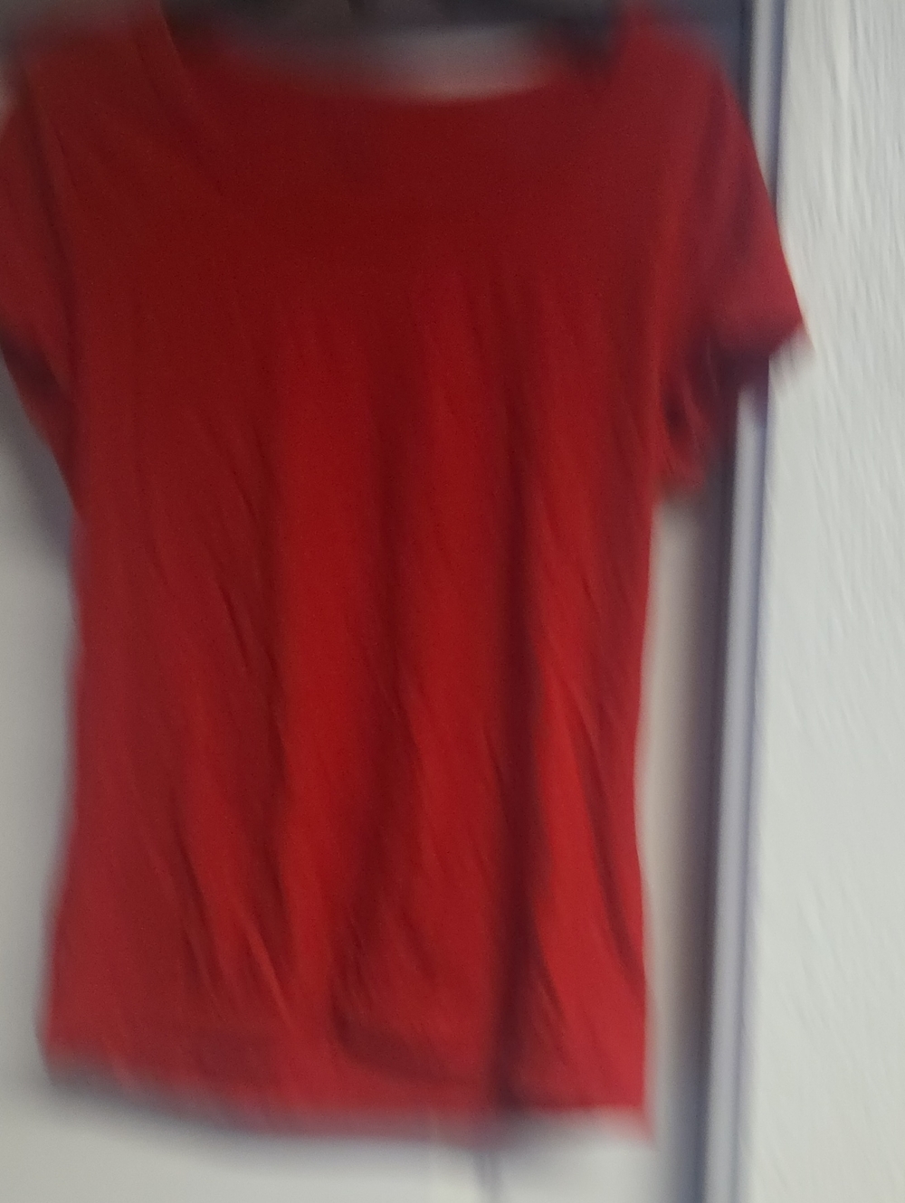 No Boundaries Red Short Sleeve Crew Tee